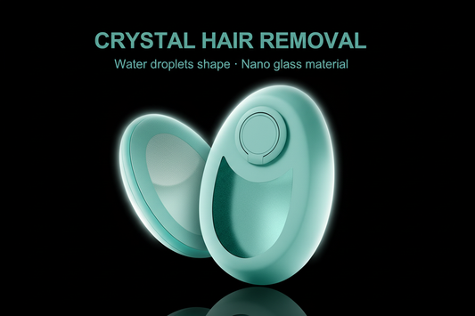 Crystal Hair Remover on black background